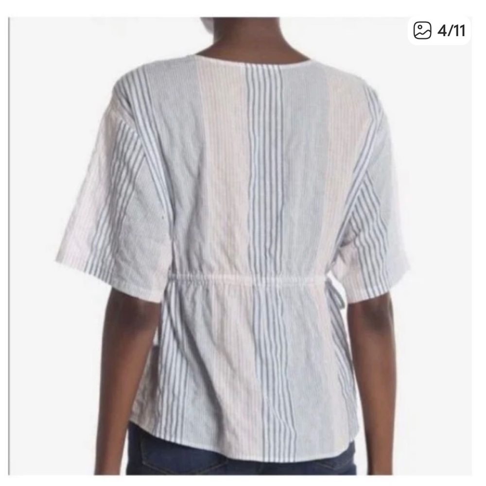 Madewell Atlantic Striped Blouse - Picture 3 of 12